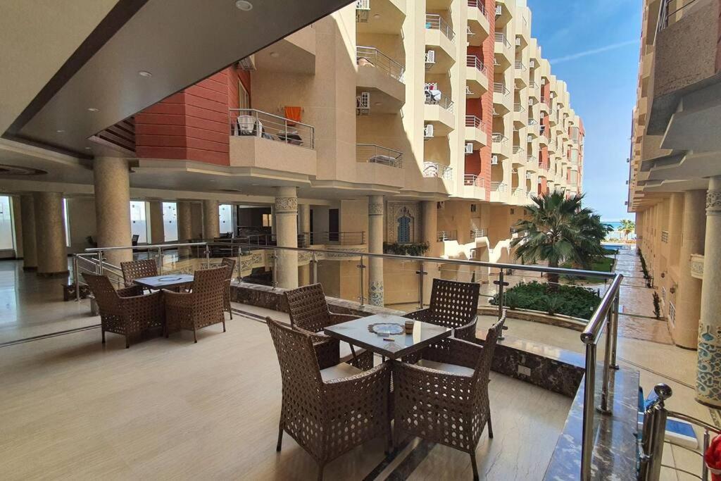 Casablanca Beach Direct Sea View Tow Bedroom Apartment Hurghada Eksteriør bilde