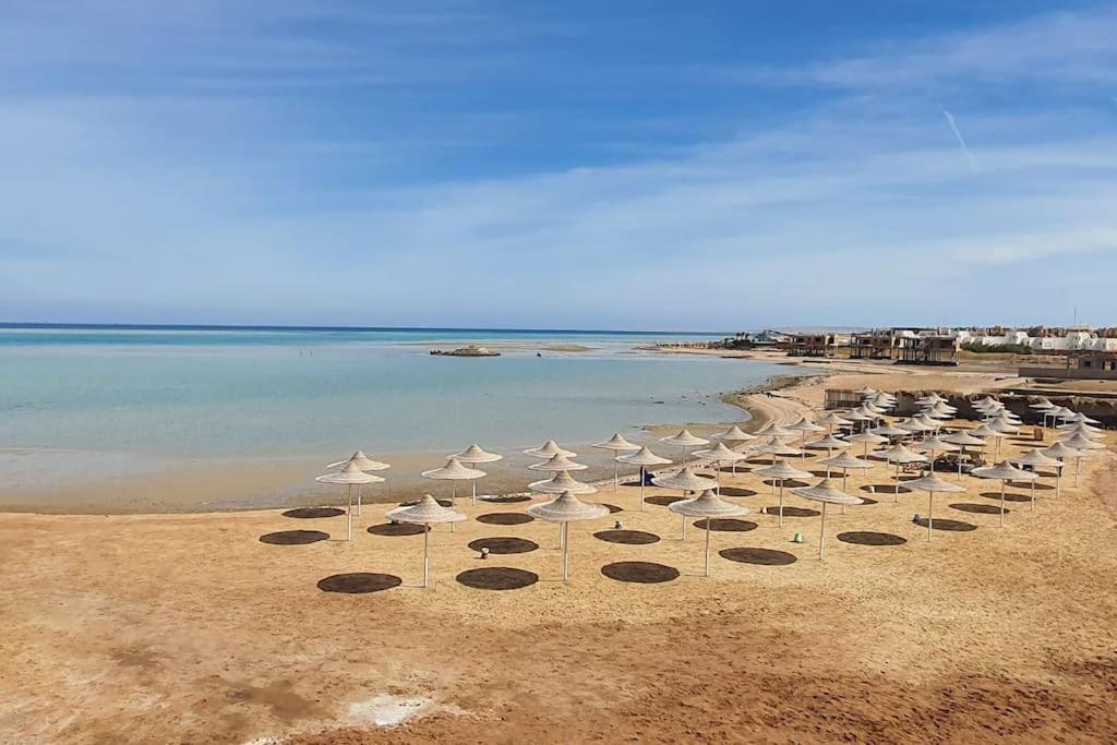 Casablanca Beach Direct Sea View Tow Bedroom Apartment Hurghada Eksteriør bilde
