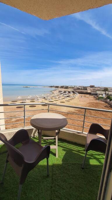 Casablanca Beach Direct Sea View Tow Bedroom Apartment Hurghada Eksteriør bilde