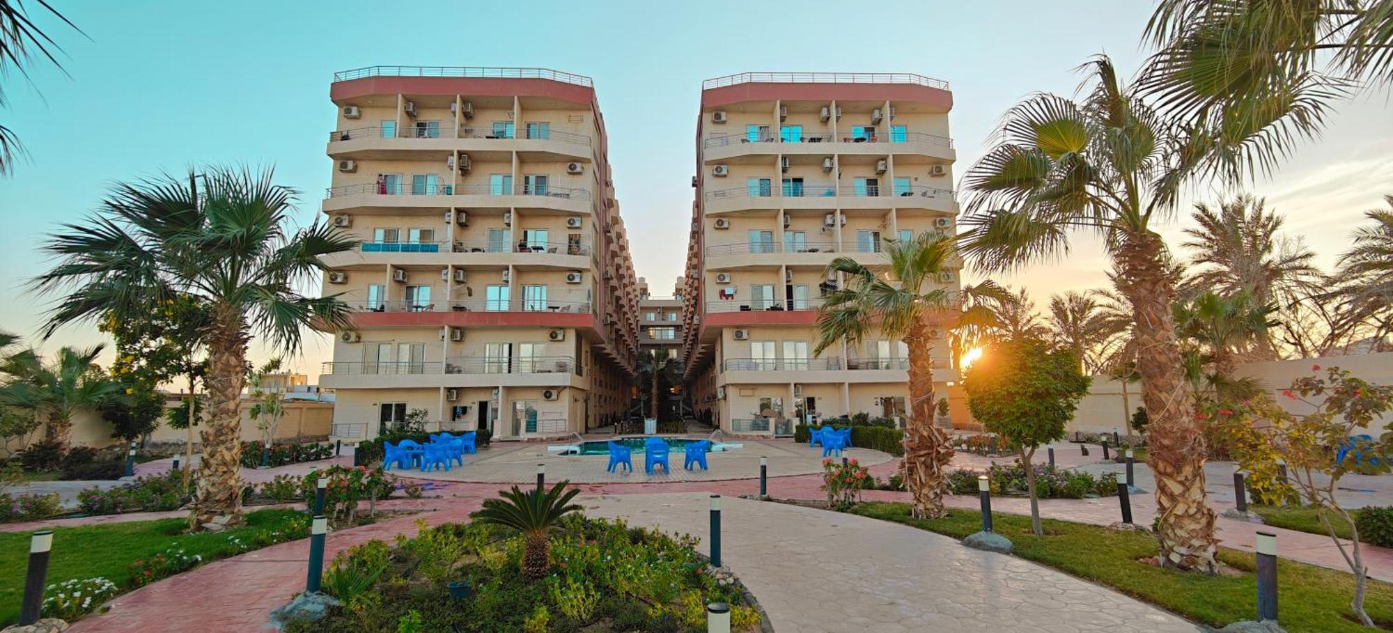 Casablanca Beach Direct Sea View Tow Bedroom Apartment Hurghada Rom bilde